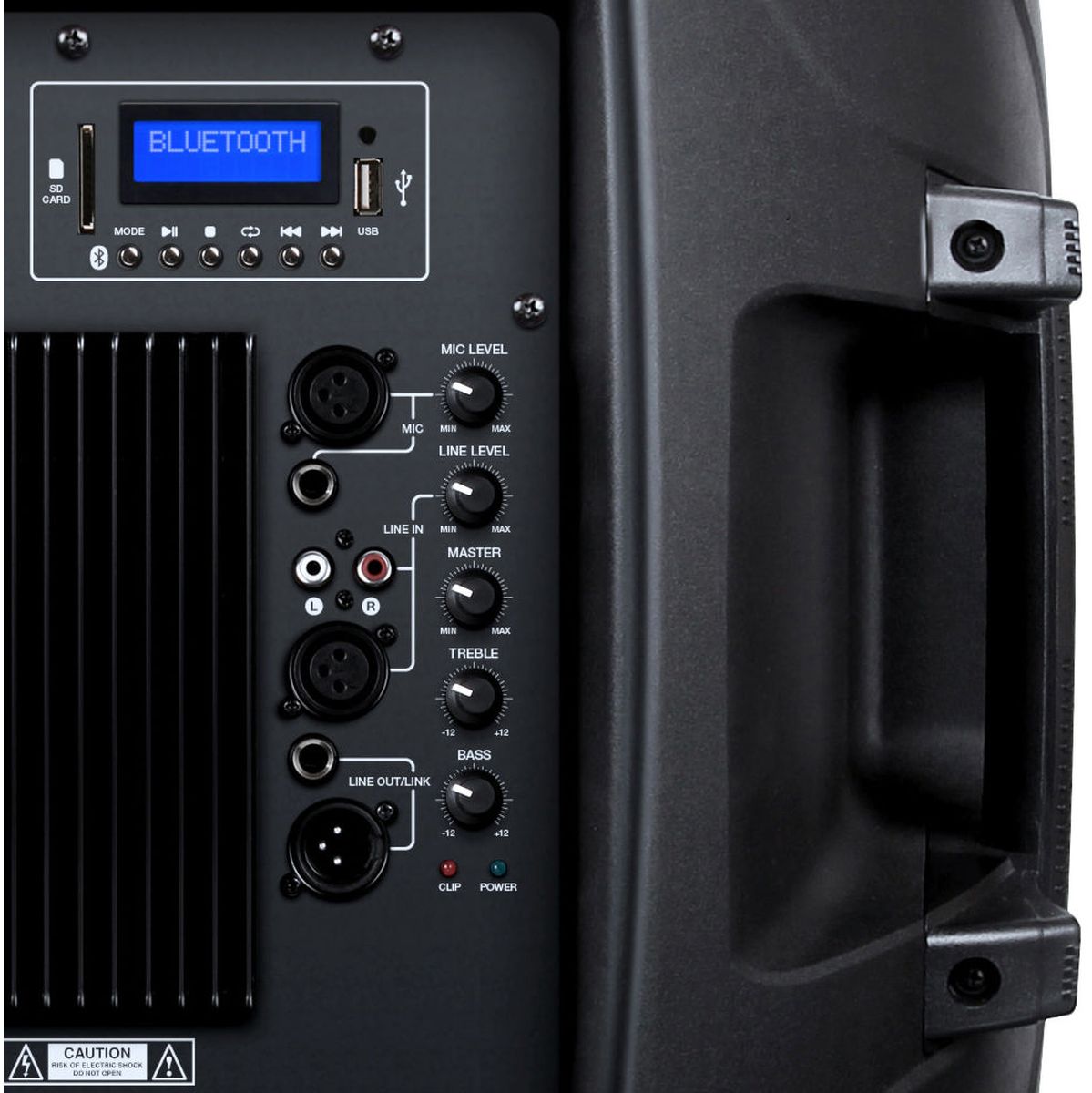 Kam RZ15A Active Speaker w/ Bluetooth &amp; Speaker Stand