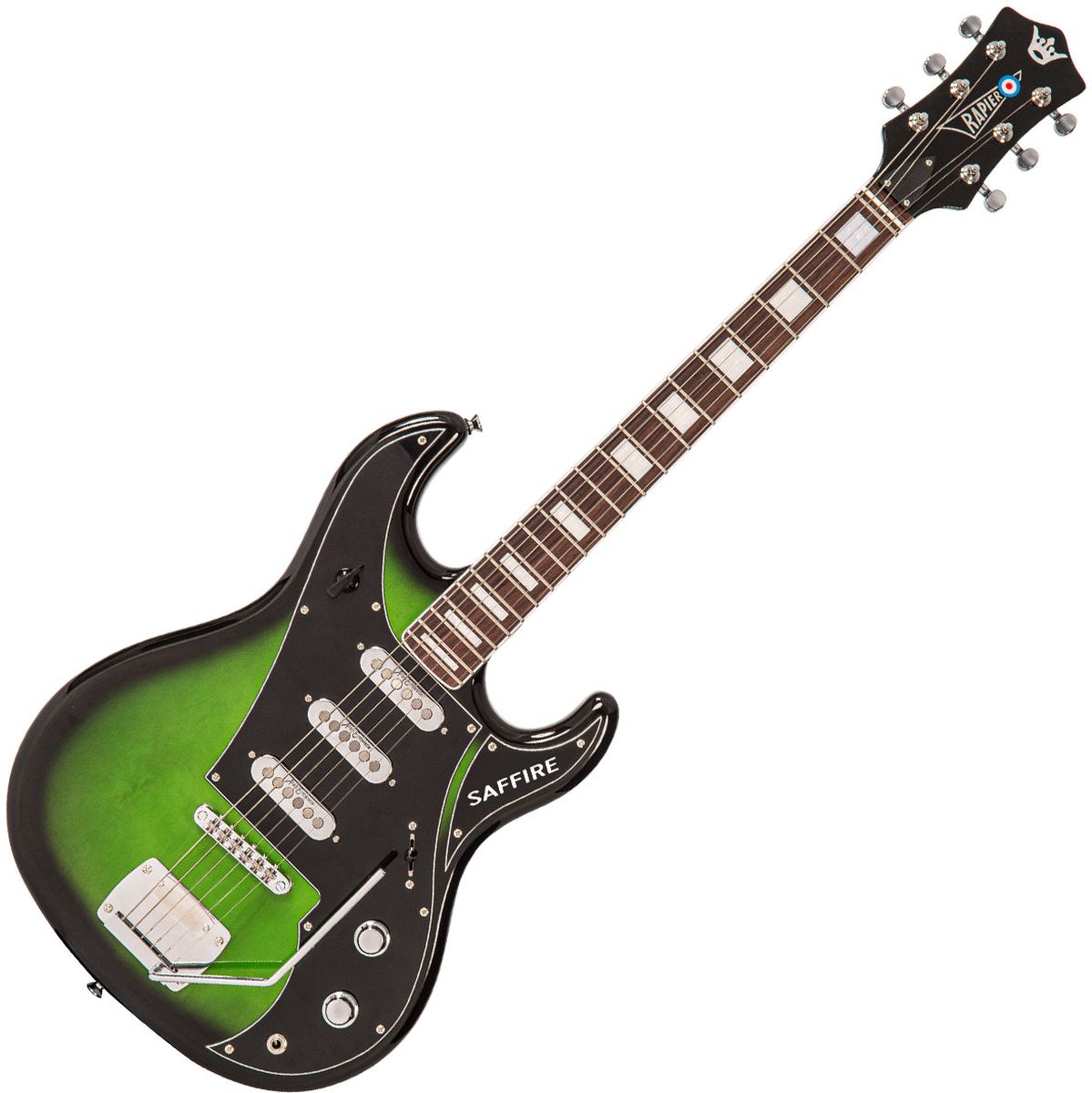 Rapier Saffire 6 Electric Guitar - Greenburst