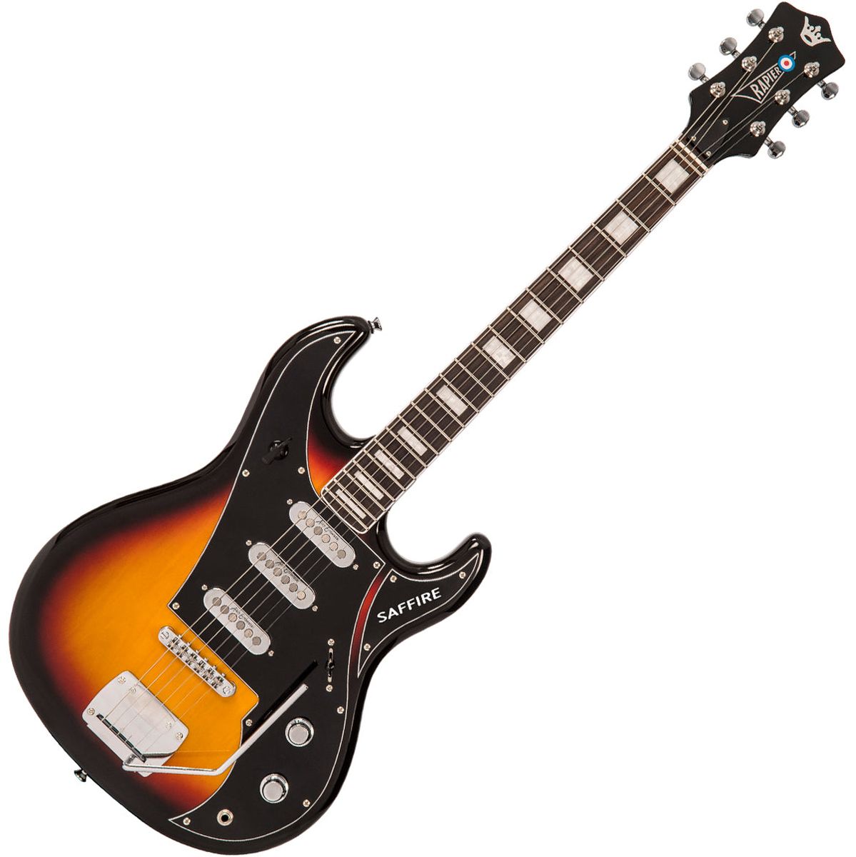 Rapier Saffire 6 Electric Guitar - 3 Tone Sunburst