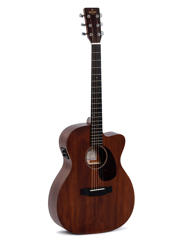 Sigma Guitars 000MC-15E Mahogany OM Westerngitaar - Natural Satin