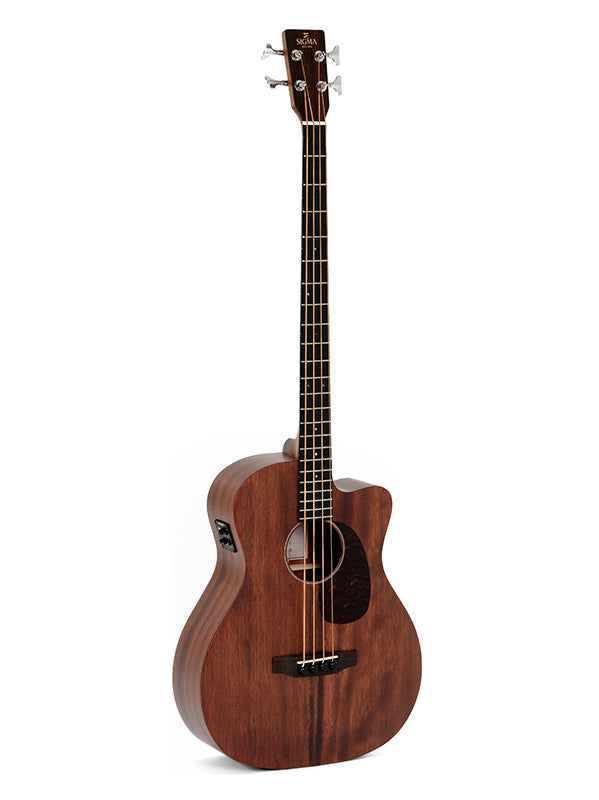 Sigma Guitars BMC-15E Mahogany Akoestische basgitaar - Natural Satin