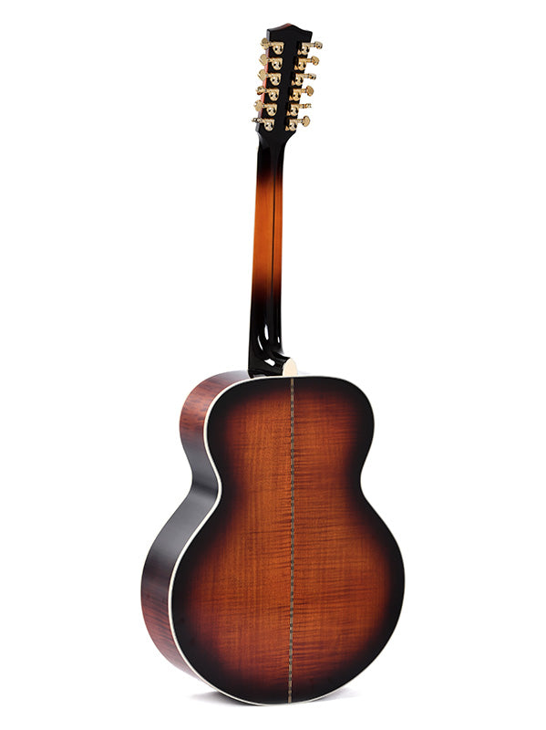 Sigma Guitars GJA12-SG200 Grand Jumbo 12 string Westerngitaar - Dark Vintage Sunburst