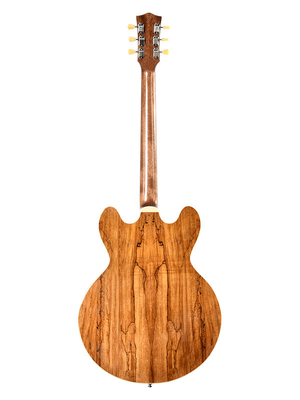 Sigma Guitars Semi-Hollow P90 - Spalted Maple Antique Natural