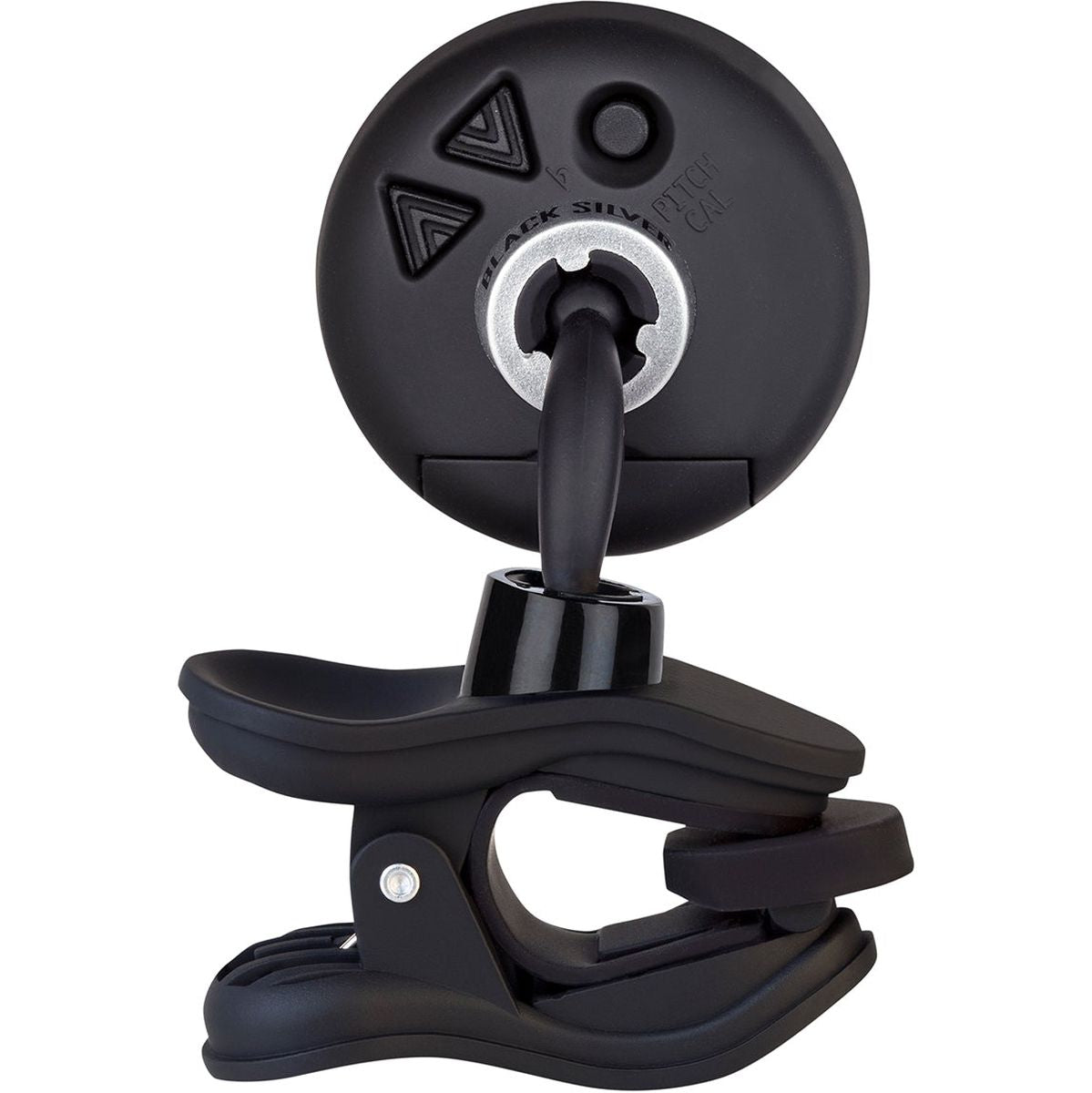 Snark Tuner Silver 2 - Clip On Chromatic Guitar Tuner - Black Silver