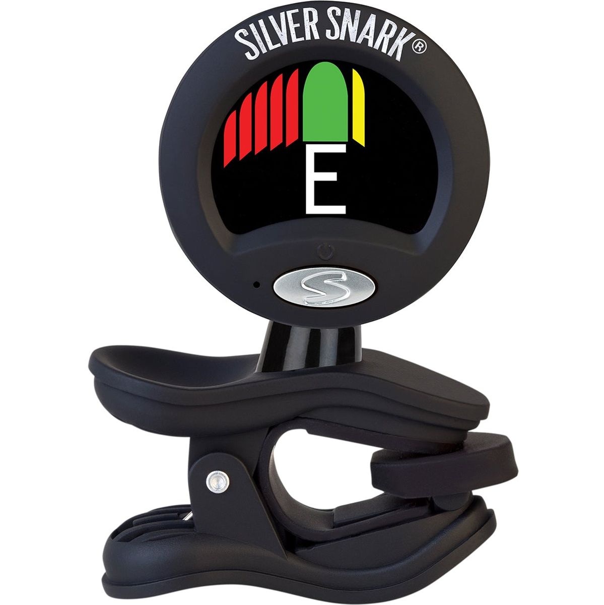 Snark Tuner Silver 2 - Clip On Chromatic Guitar Tuner - Black Silver