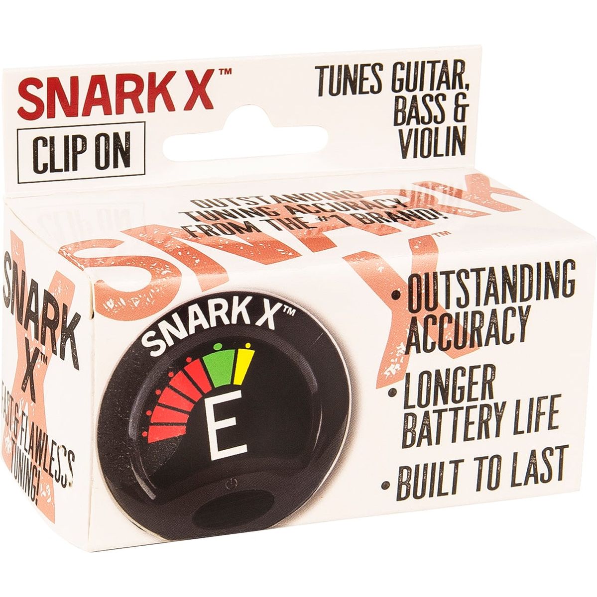 Snark Tuner X - Clip On Guitar Bass &amp; Violin Tuner