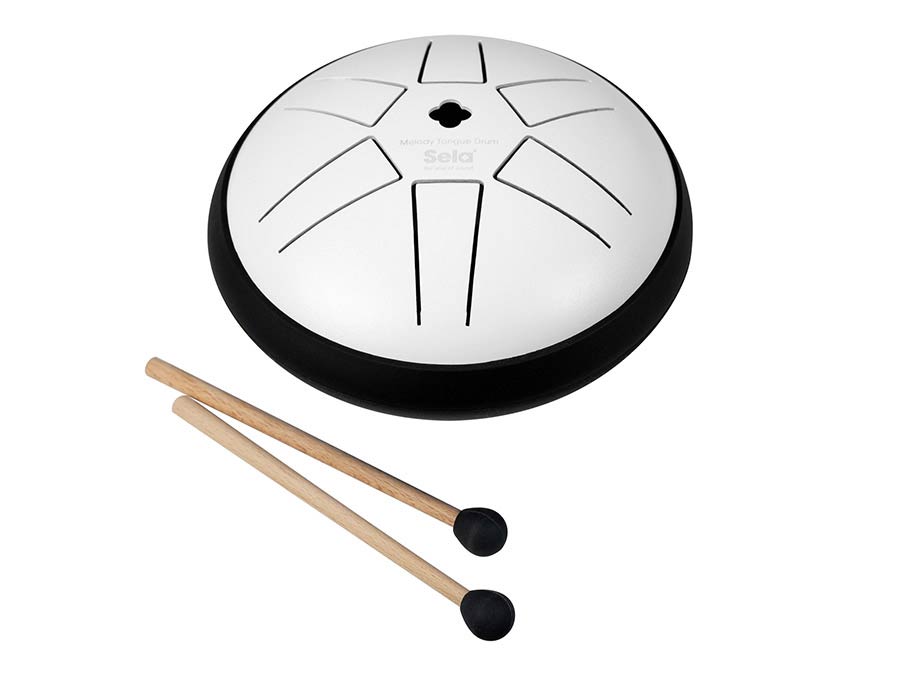 Sela 351 Tongue drum 5,5" B Major Pentatonic White