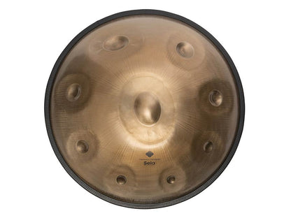 Sela 202 Handpan Stainless Steel D Amara, met tas