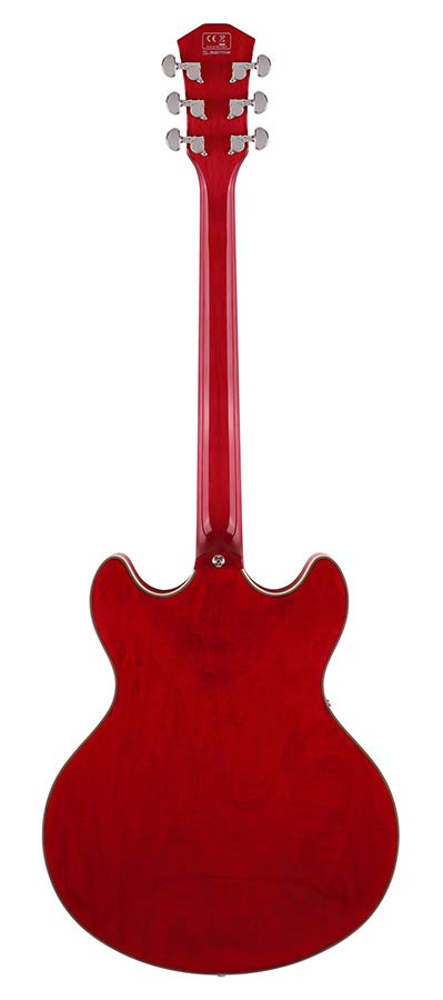 Sire Guitars H7L/STR See Trough Red Lefty