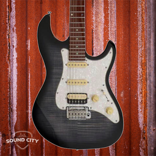 Sire Guitars S7FM/TBK Transparent Black