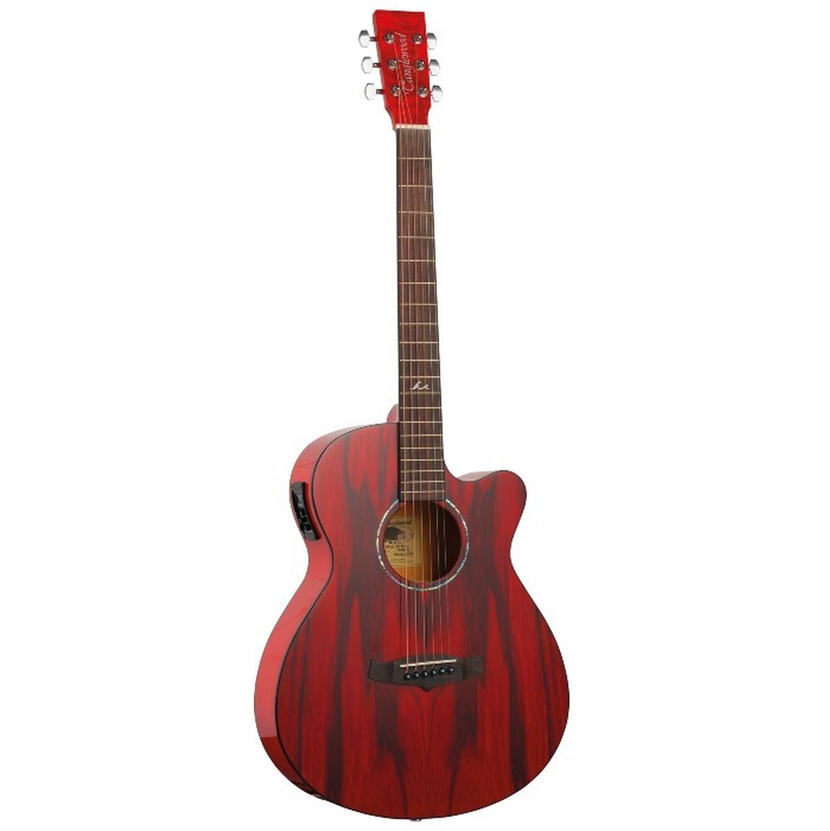 Tanglewood Azure Quilted Ash Red