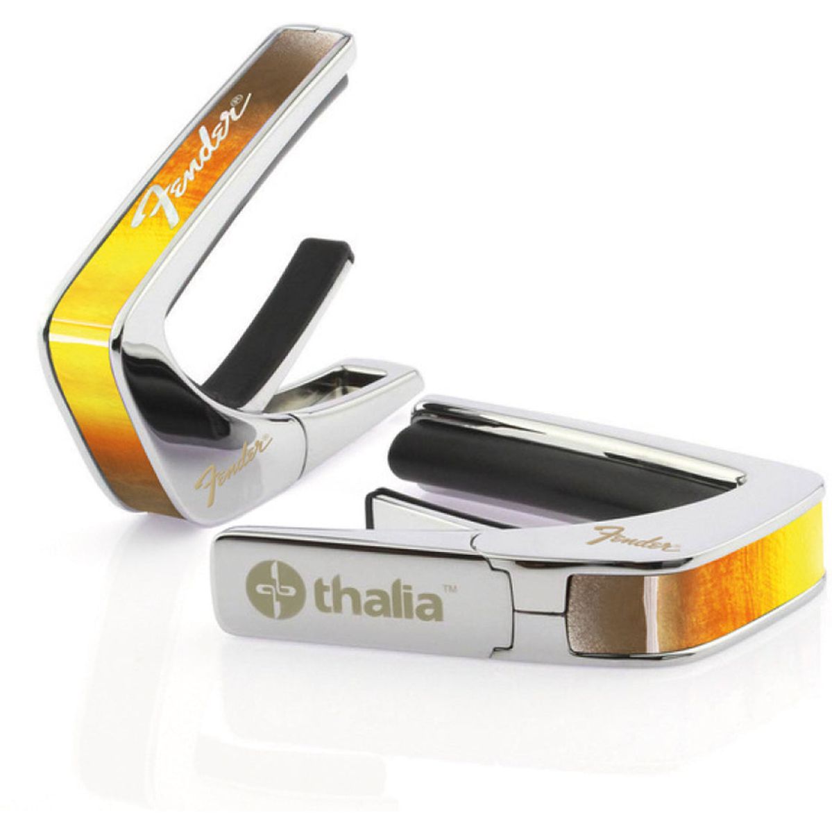 Thalia Capos Fender Capo - Sunburst - White Perine Logo