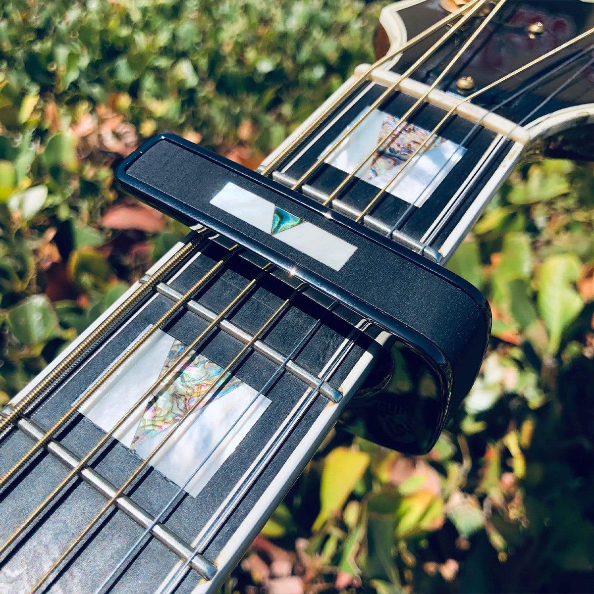 Thalia Capos Guild Black Chrome Finish Capo Ebony Inked