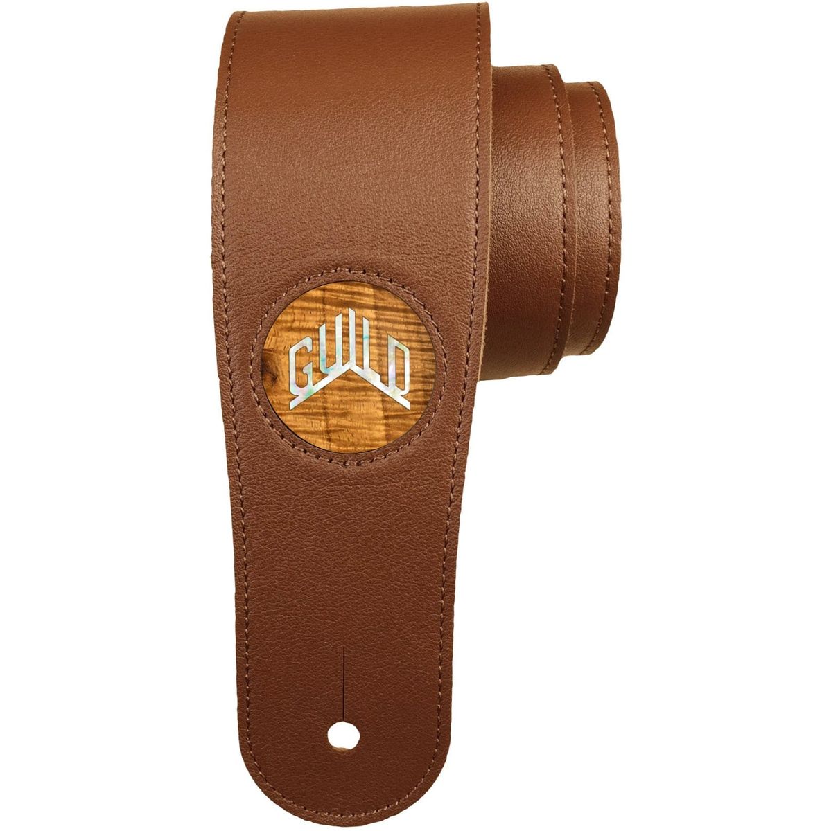 Thalia Capos Guild 2.5 Brown Strap - AAA Hawaiian Koa w/ Guild Pearl Logo