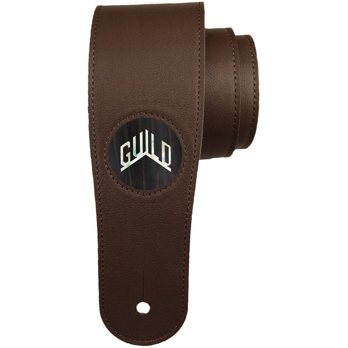 Thalia Capos Guild 2.5 Dark Chocolate Strap - Black Ebony w/ Guild Pearl Logo