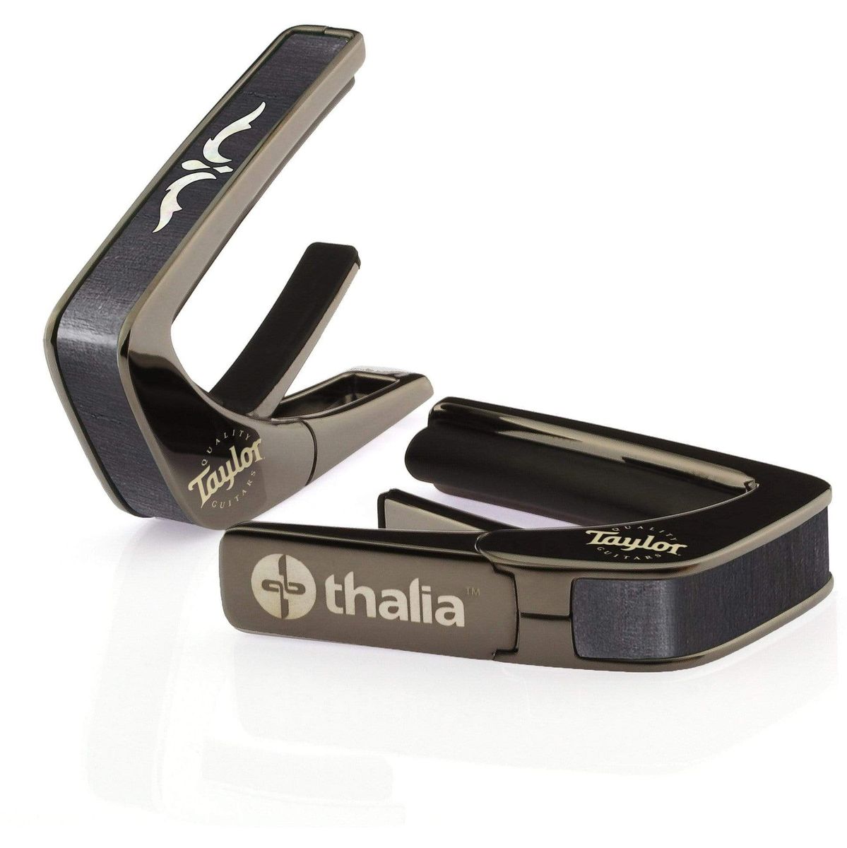 Thalia Capos Taylor BK/CHR Finish Capo 900 Series Ascension Fingerboard Marker