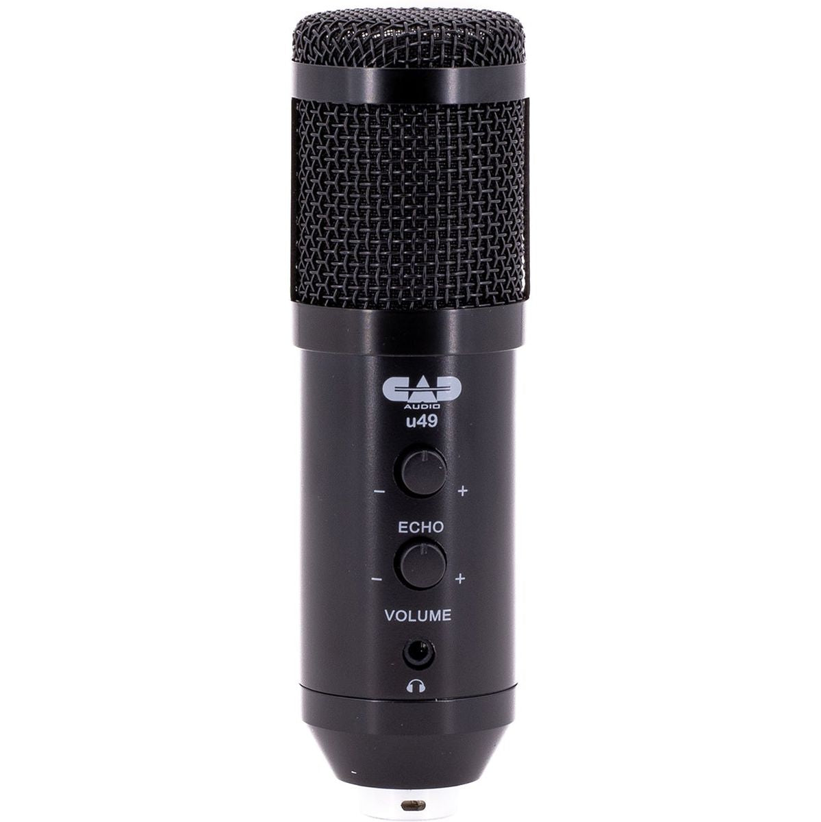 CAD USB Studio Microphone w/ Headphone Monitor &amp; Echo