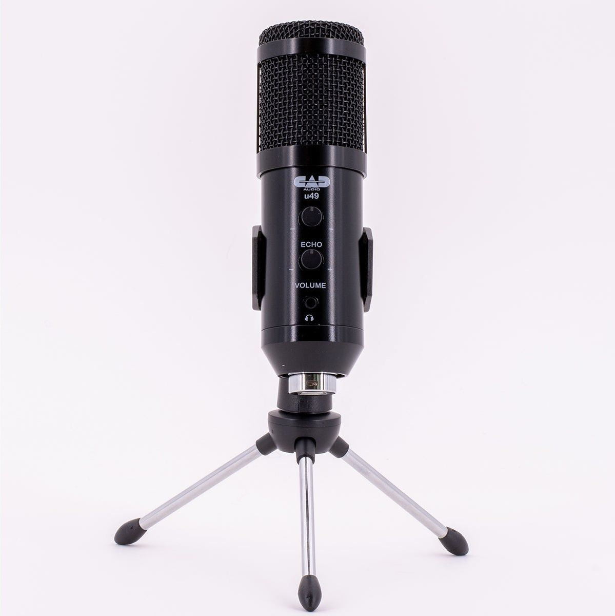 CAD USB Studio Microphone w/ Headphone Monitor &amp; Echo