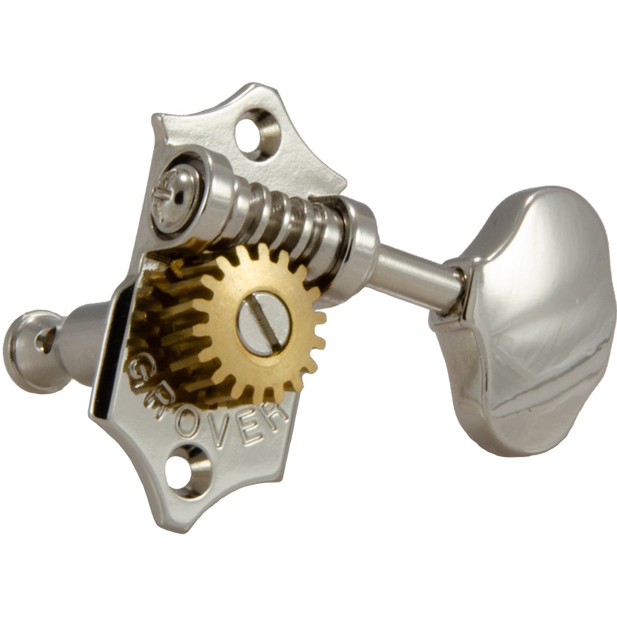 Grover Sta Tite U99 Series Geared Ukulele Pegs Nickel