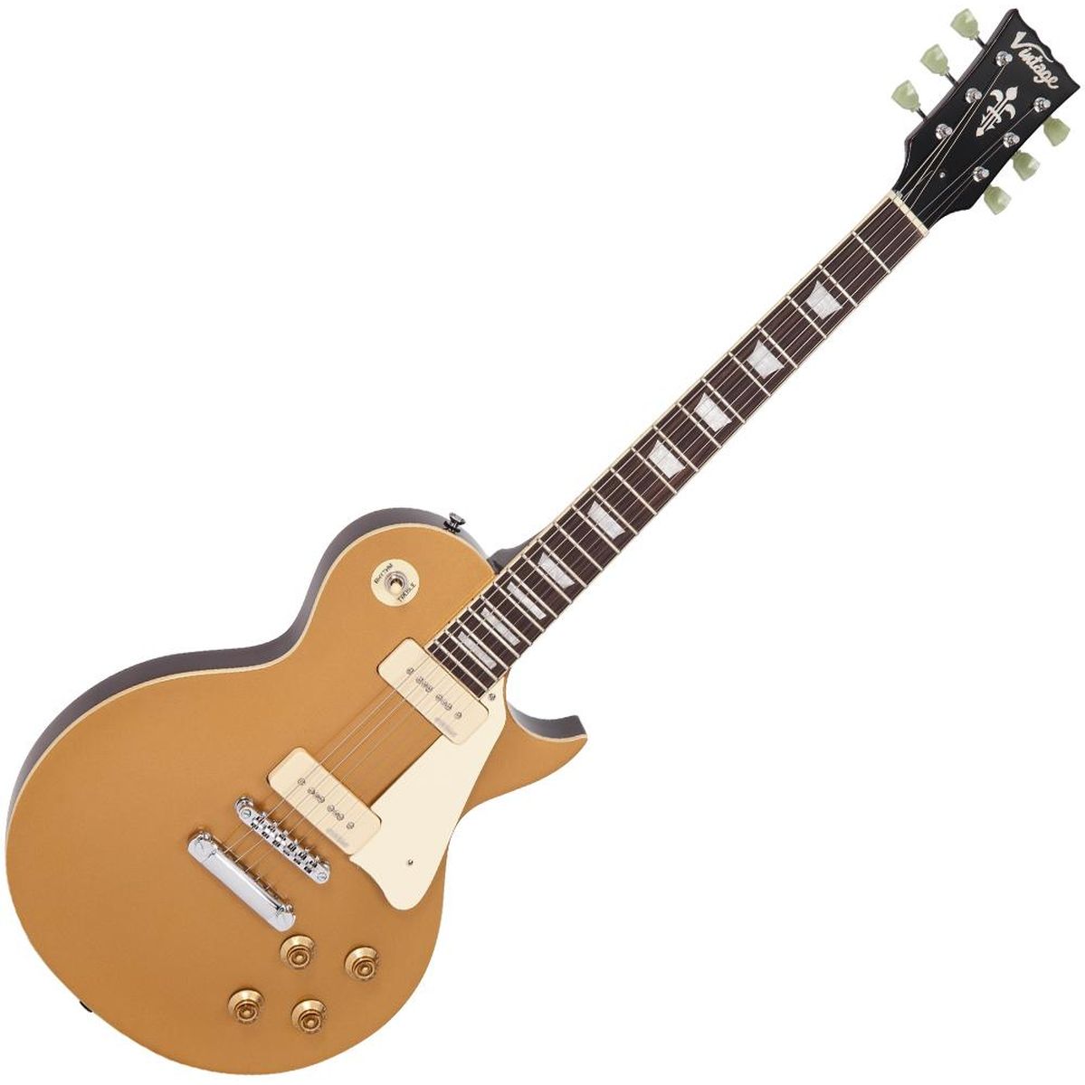 Vintage Electric Guitar-Gold Top