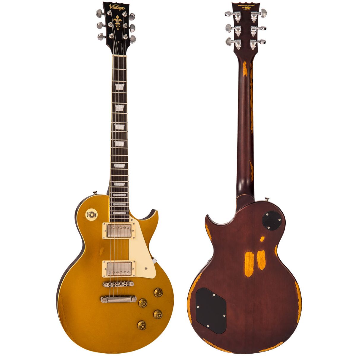 Vintage V100HH Icon - Distressed Gold Top