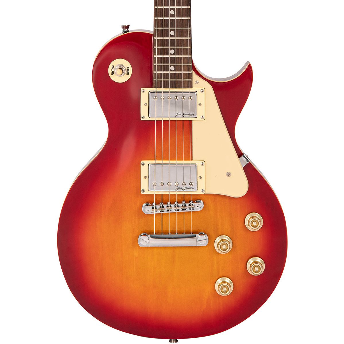 Vintage V10 Coaster Series Electric Guitar - Cherry Sunburst