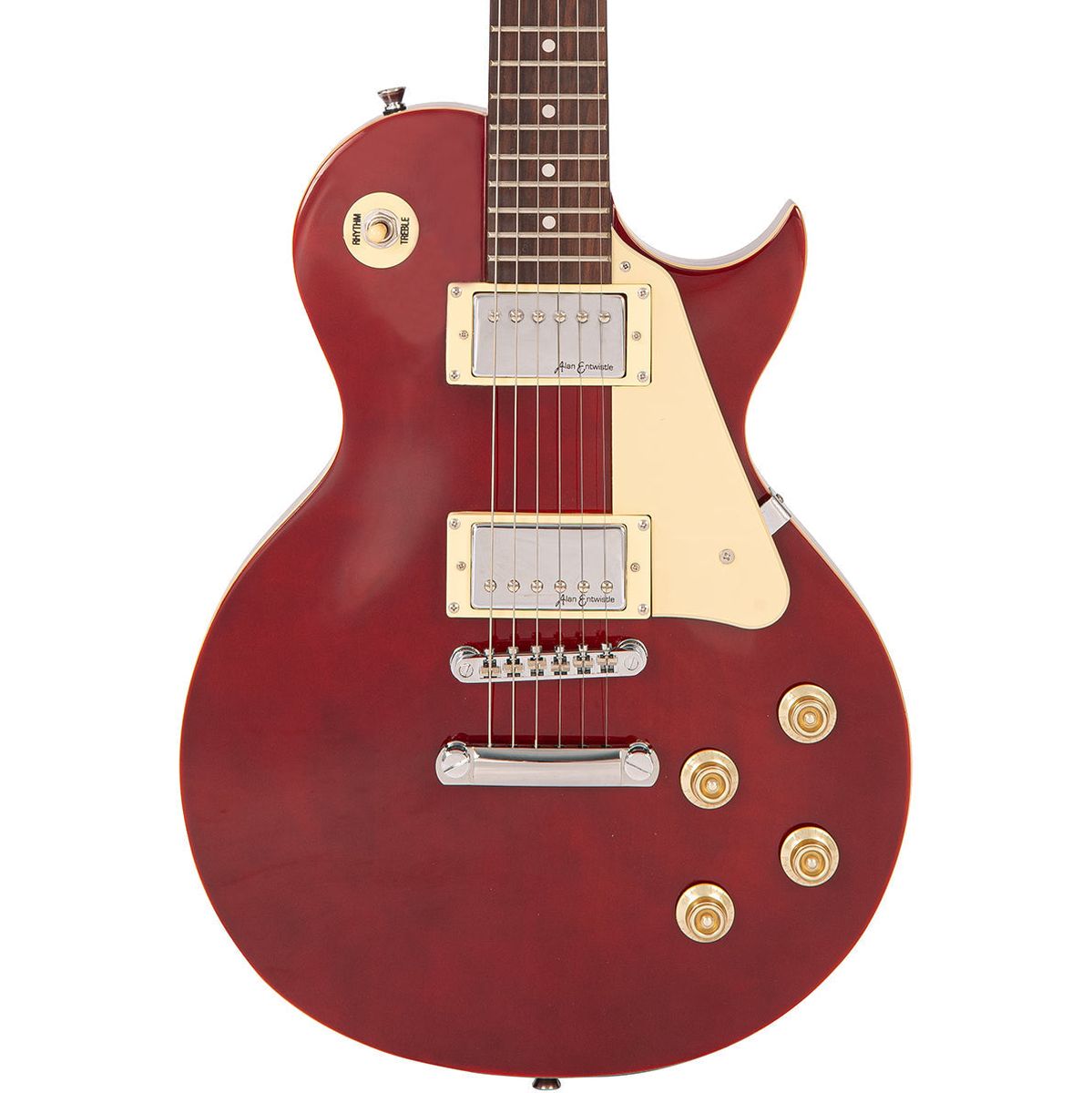 Vintage V10 Coaster Series Electric Guitar - Wine Red