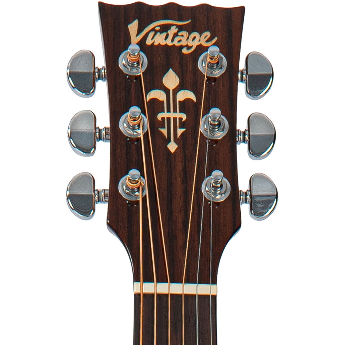 Vintage Performer Series - All Solid Folk Acoustic - Natural Gloss