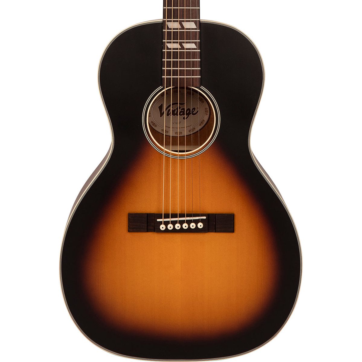 Vintage Historic Parlour Guitar - Vintage Sunburst