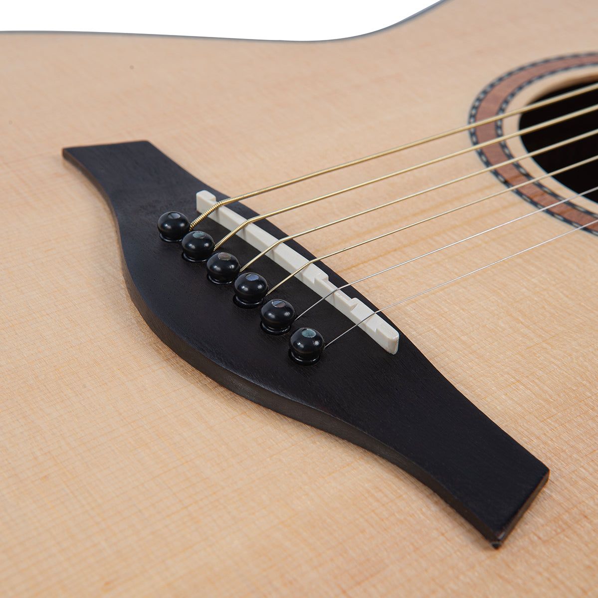 Vintage Performer Series - All Solid Parlour Acoustic - Natural Gloss