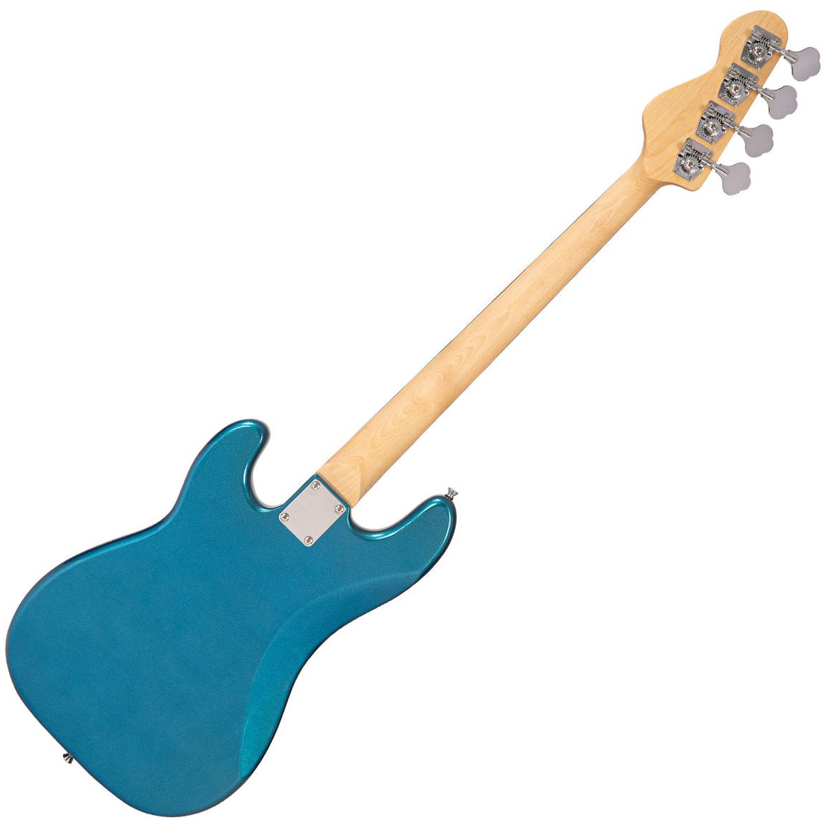 Vintage V40 Coaster Series Bass Guitar - Candy Apple Blue