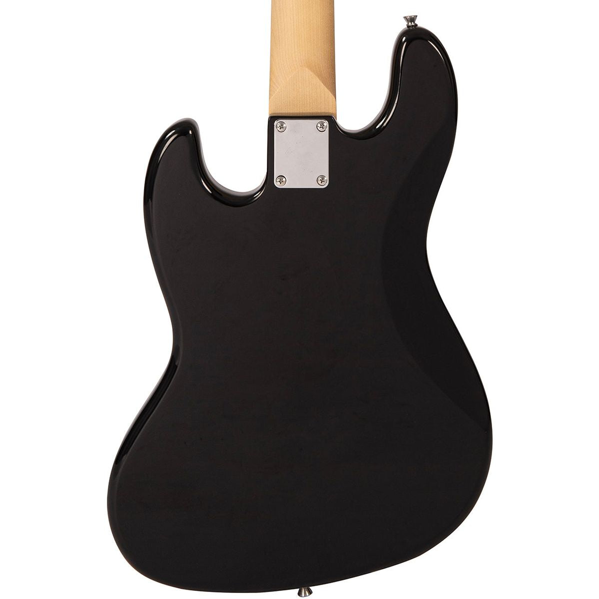 Vintage V49 5 String Coaster Series Bass Guitar - Gloss Black