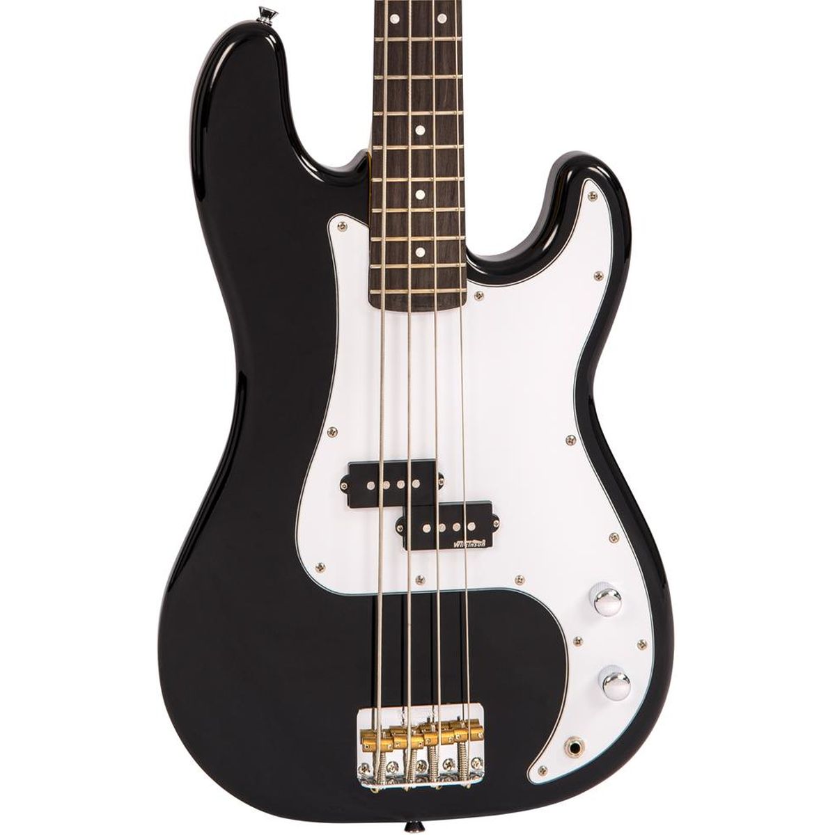 Vintage Bass Guitar-Boulevard Black