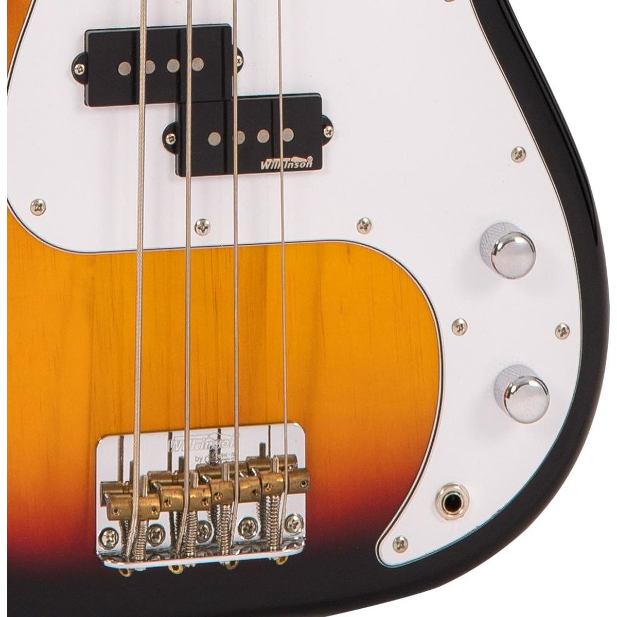 Vintage Bass Guitar-Sunburst