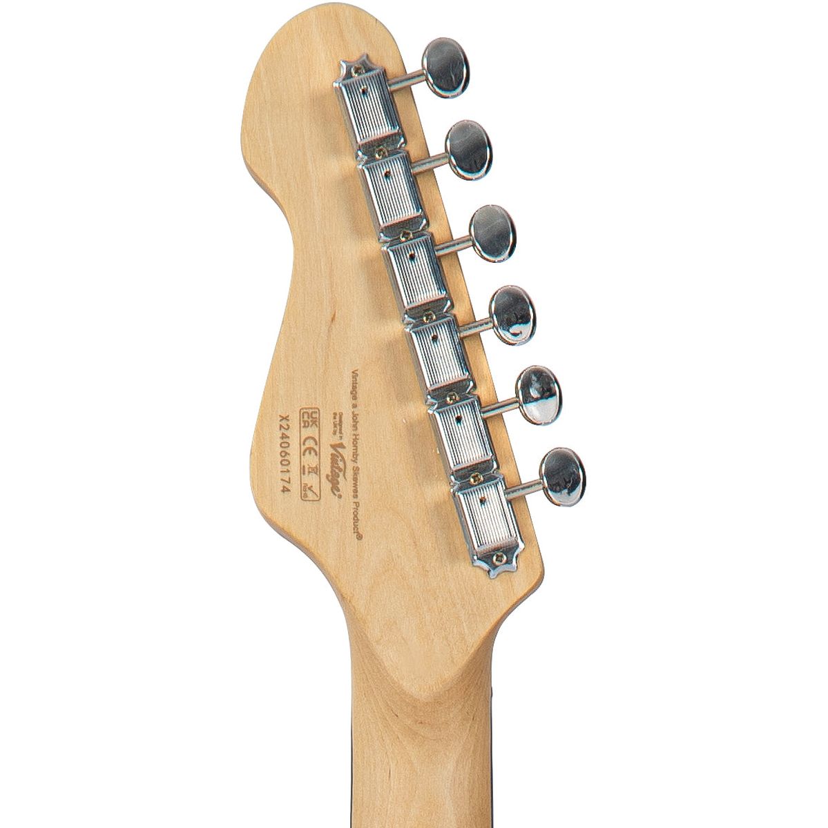 Vintage V50 Coaster Series Electric Guitar - Vintage White