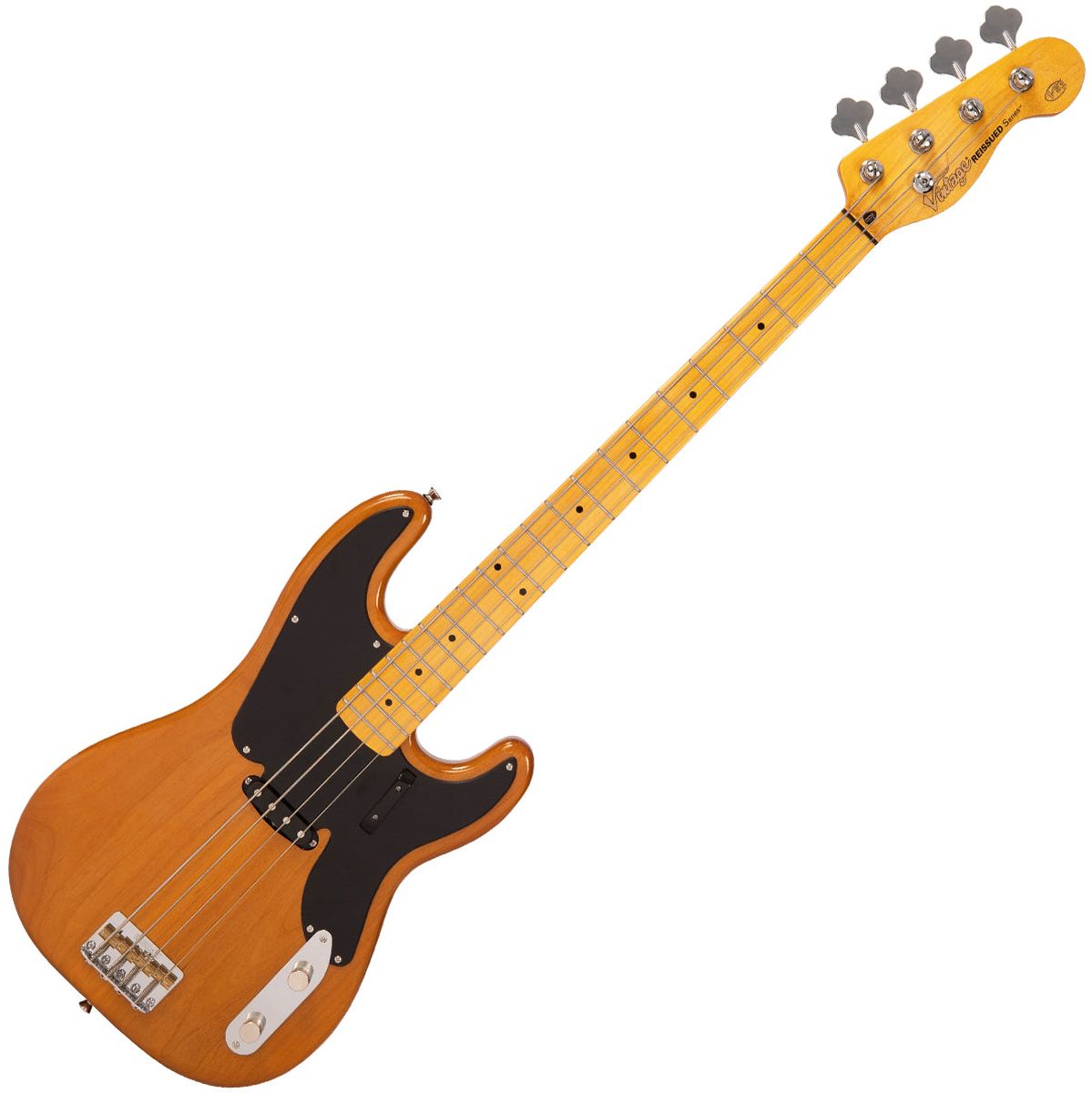 Vintage V51 Bass Guitar - Vintage Blonde