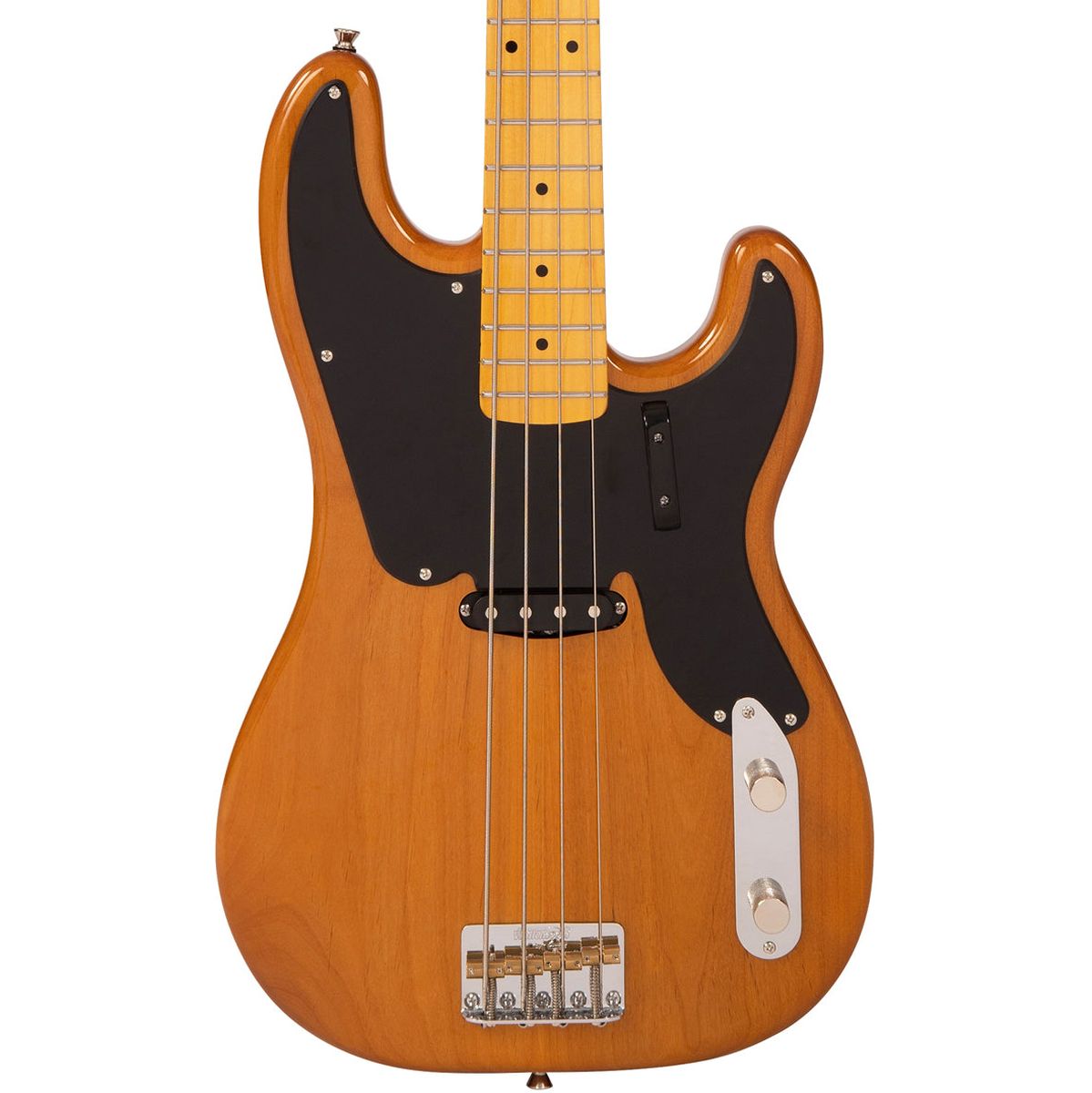 Vintage V51 Bass Guitar - Vintage Blonde
