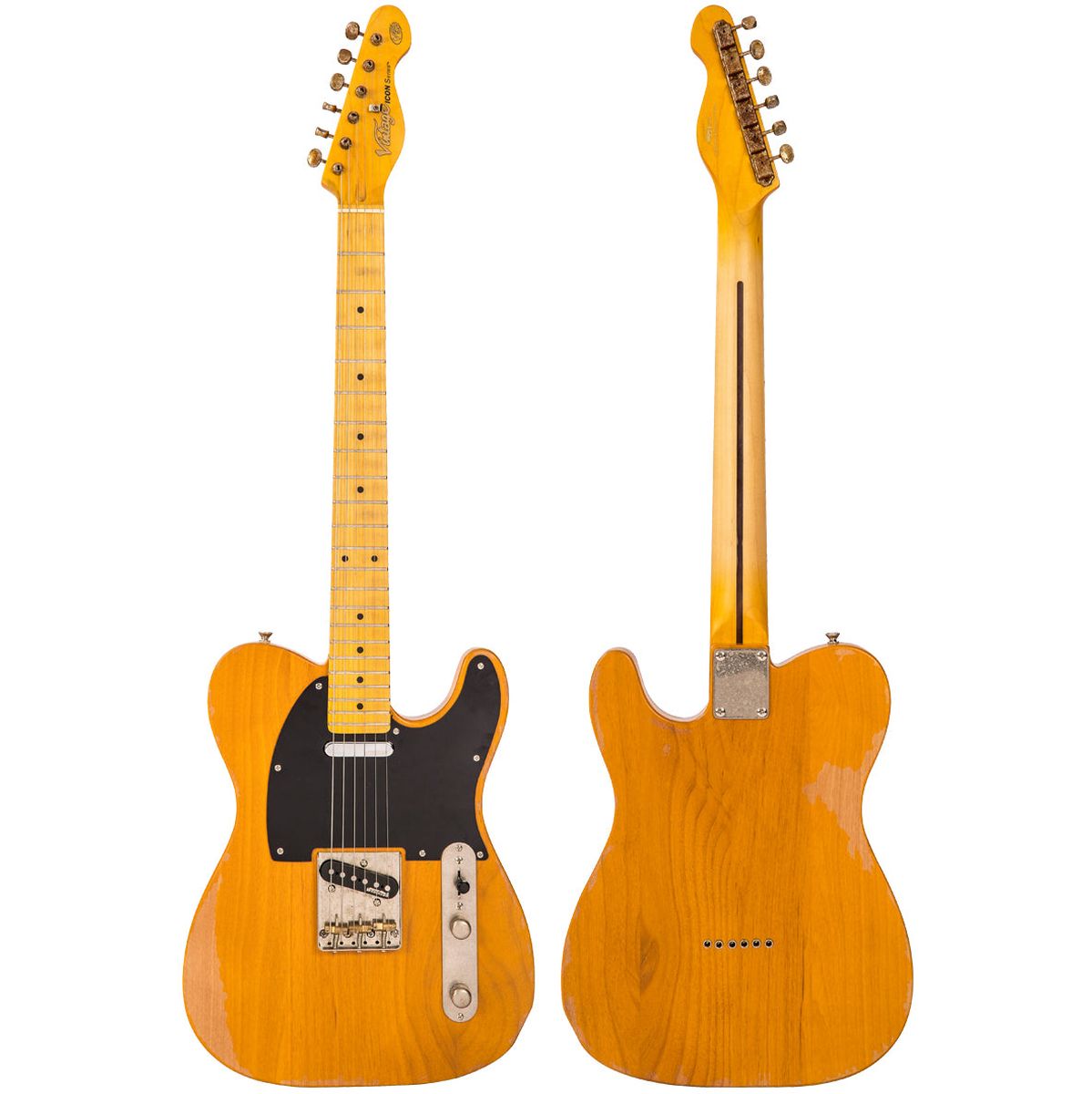 Vintage V52 Icon - Distressed Butterscotch