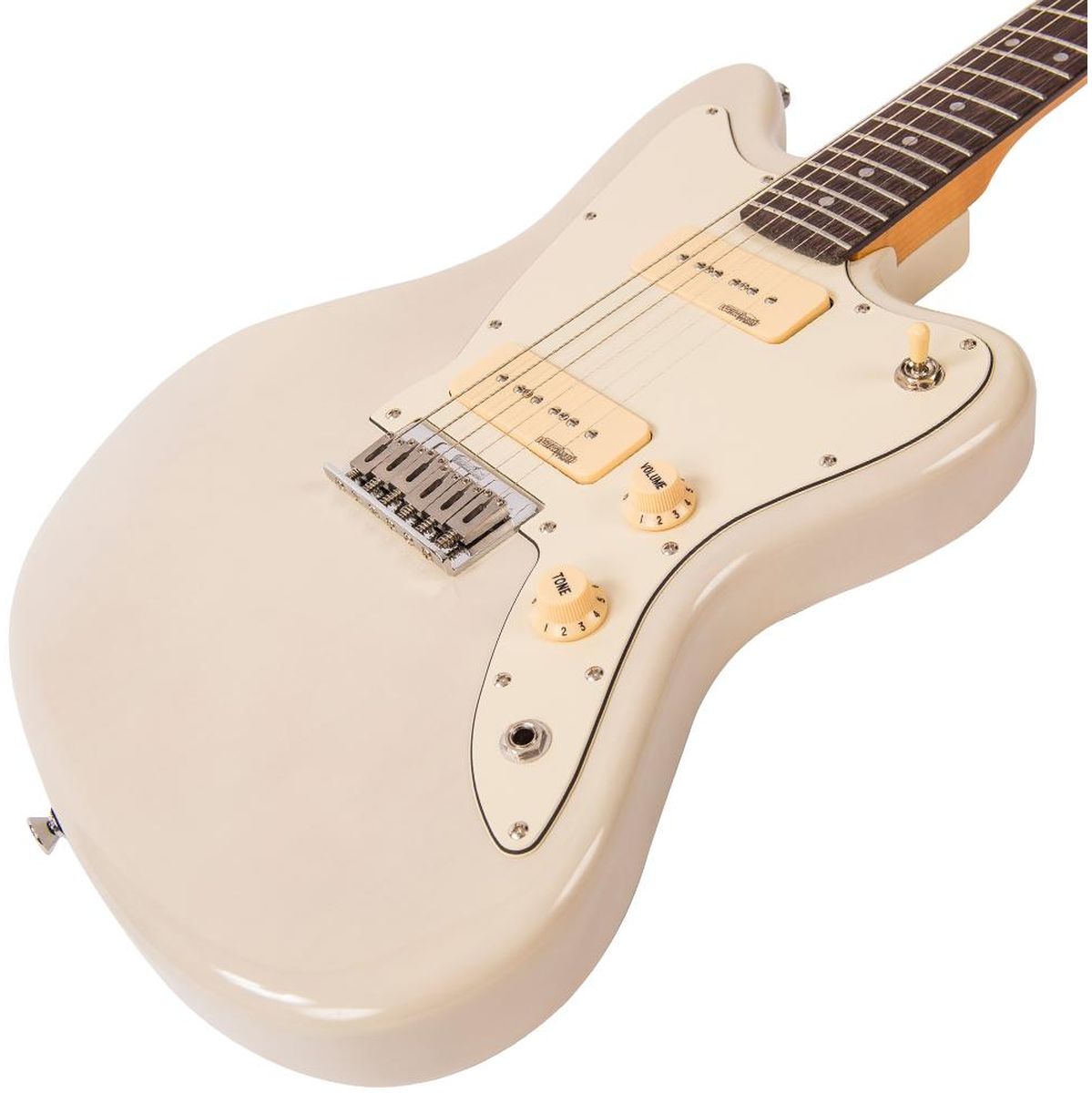 Vintage V65 Hardtail Electric Guitar - Blonde