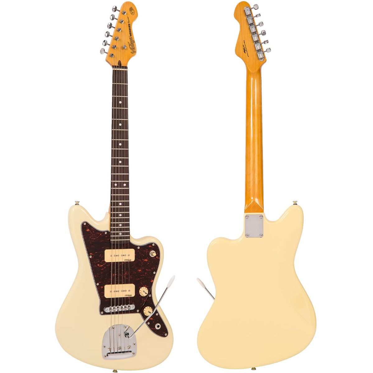 Vintage V65 Electric Guitar w/ Vibrato - Vintage White