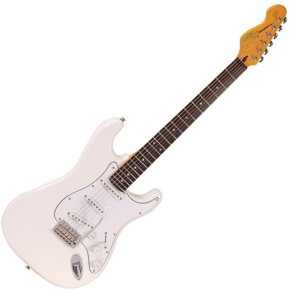 Vintage Electric Guitar-Olympia White Fillmore