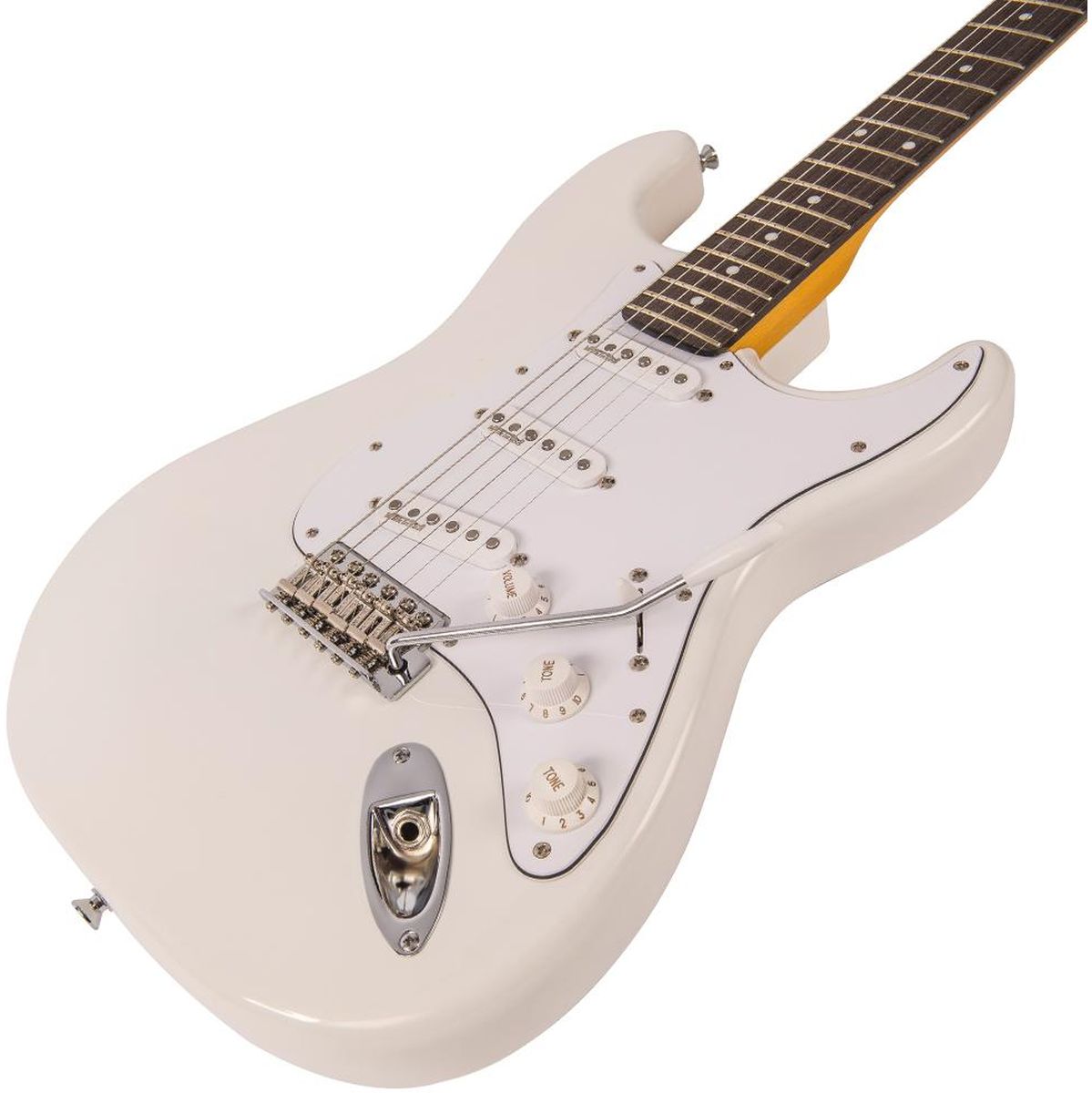Vintage Electric Guitar-Olympia White Fillmore
