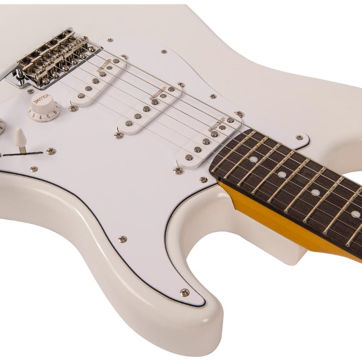 Vintage Electric Guitar-Olympia White Fillmore