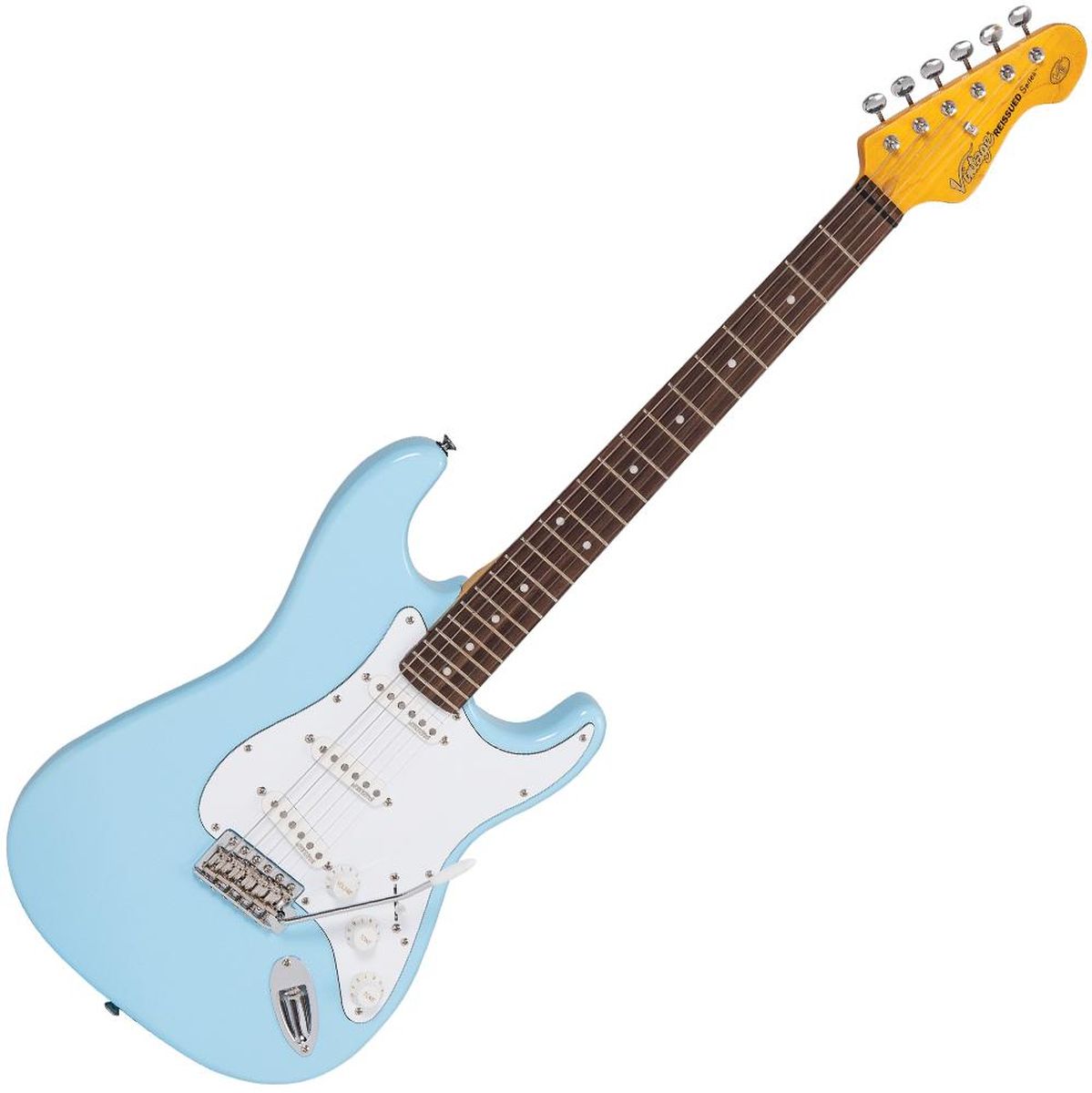 Vintage Electric Guitar-Laguna Blue