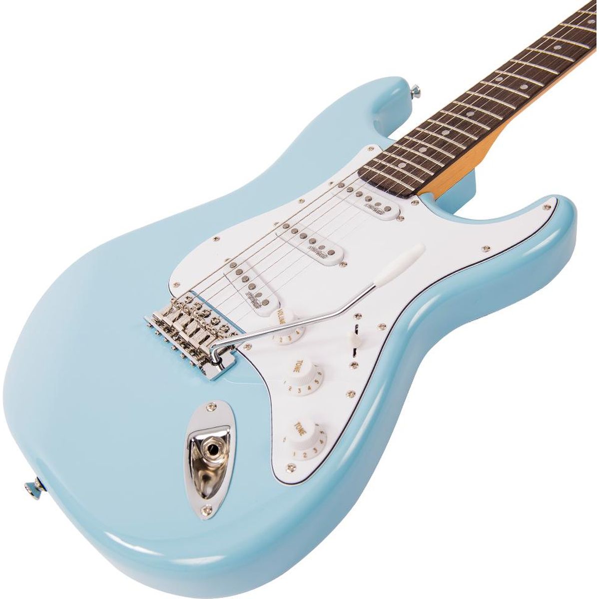 Vintage Electric Guitar-Laguna Blue
