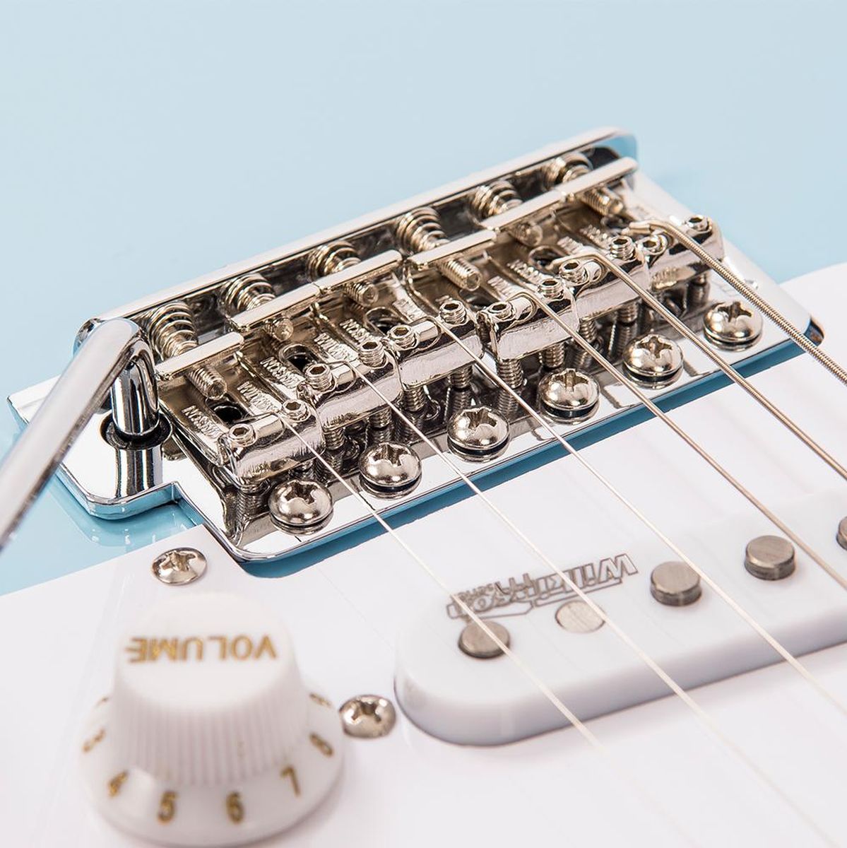 Vintage Electric Guitar-Laguna Blue