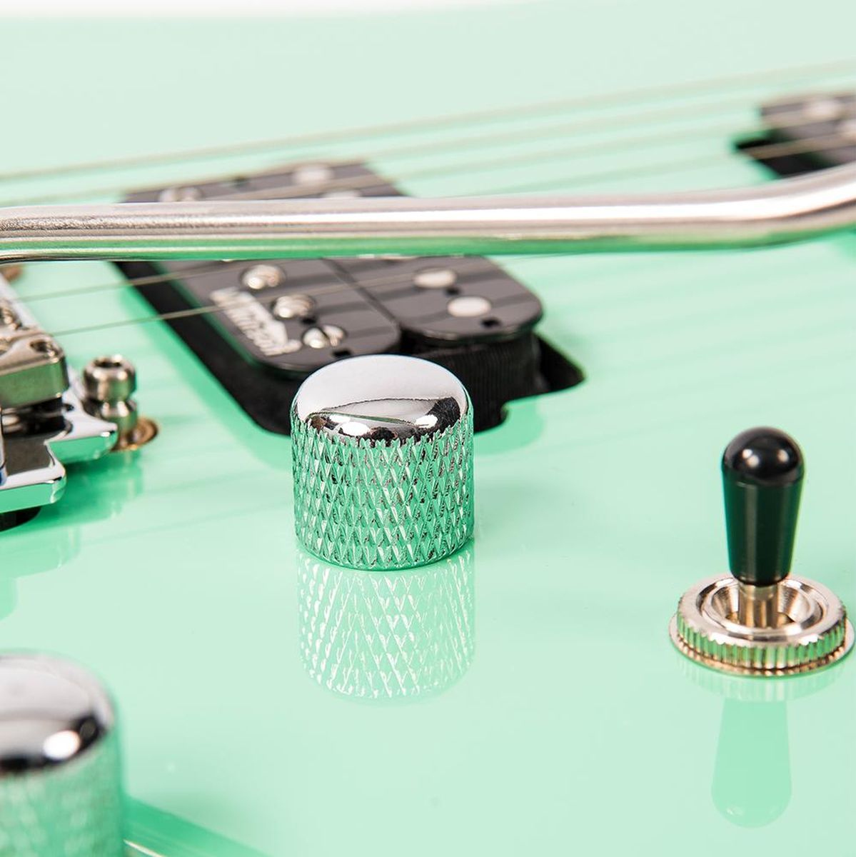 Vintage V6 24 Electric Guitar - Ventura Green