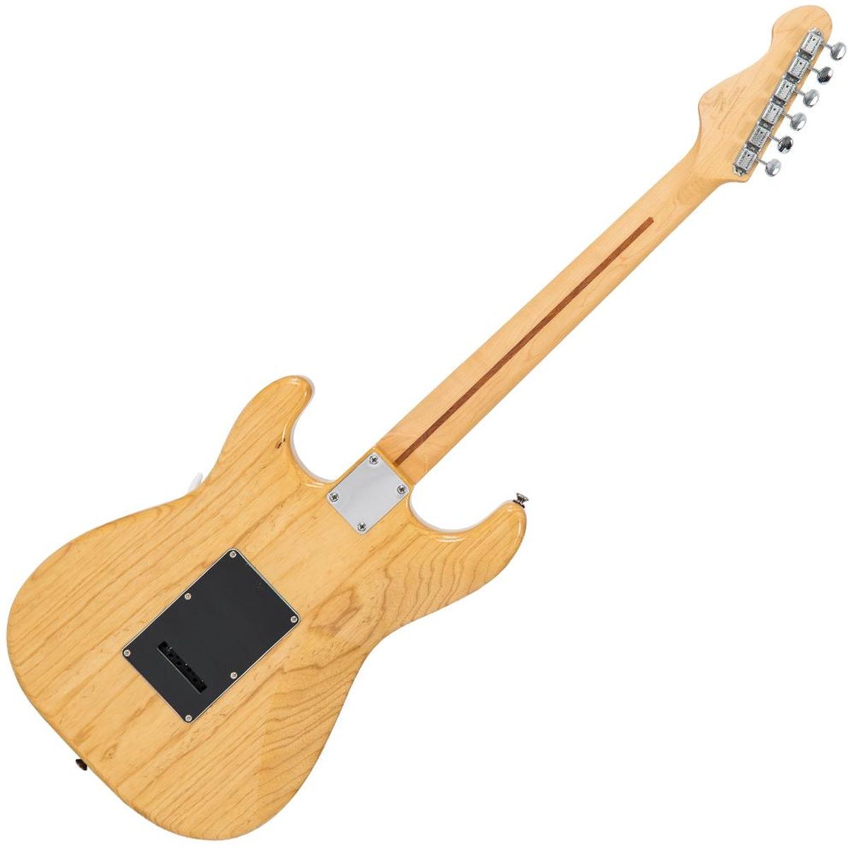 Vintage Electric Guitar - Maple FB - Natural Ash
