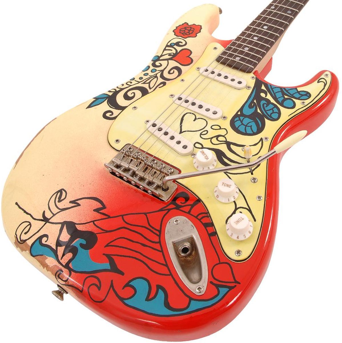 Vintage V6 Icon - Blug Summer Of Love Guitar