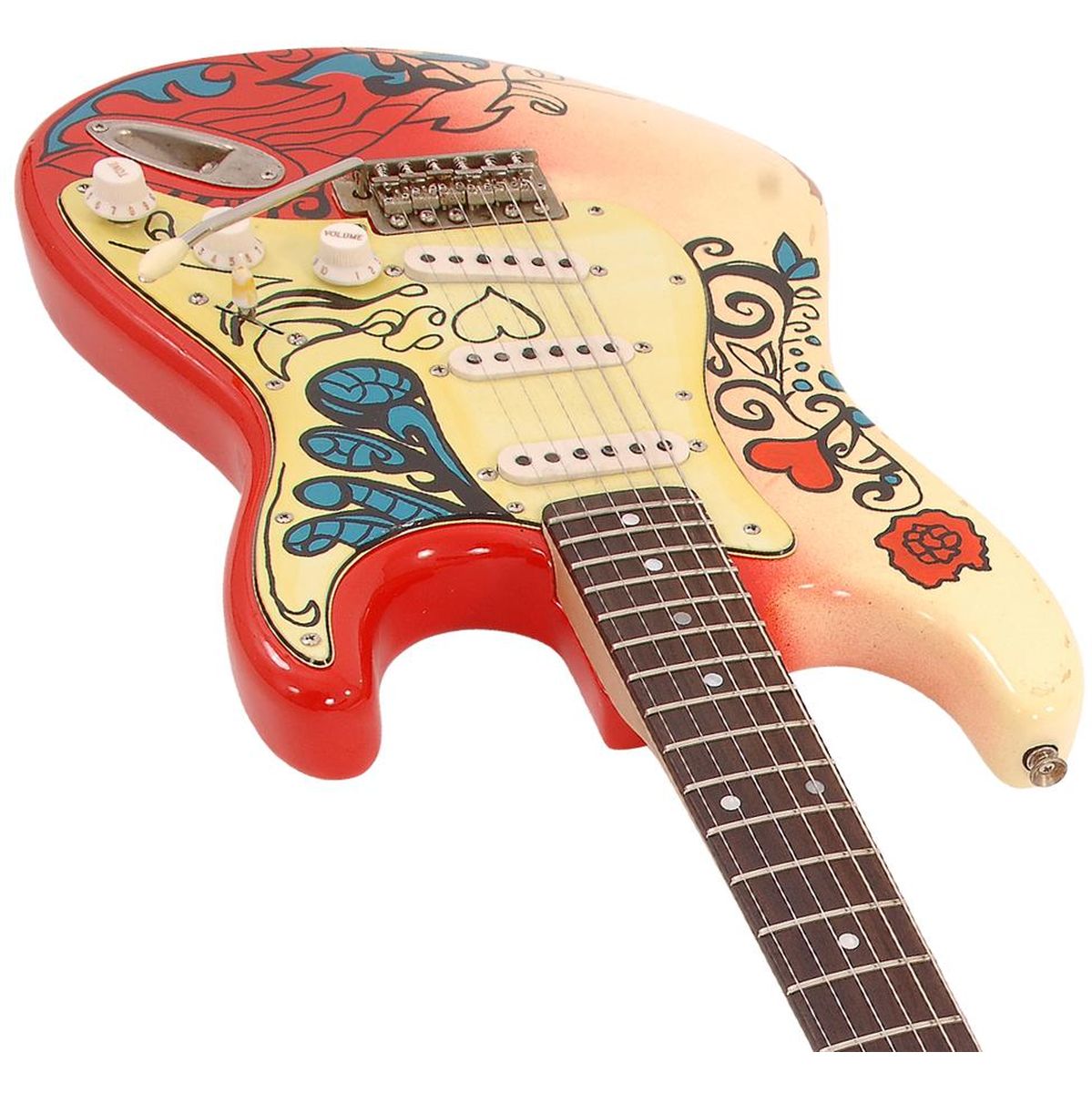 Vintage V6 Icon - Blug Summer Of Love Guitar